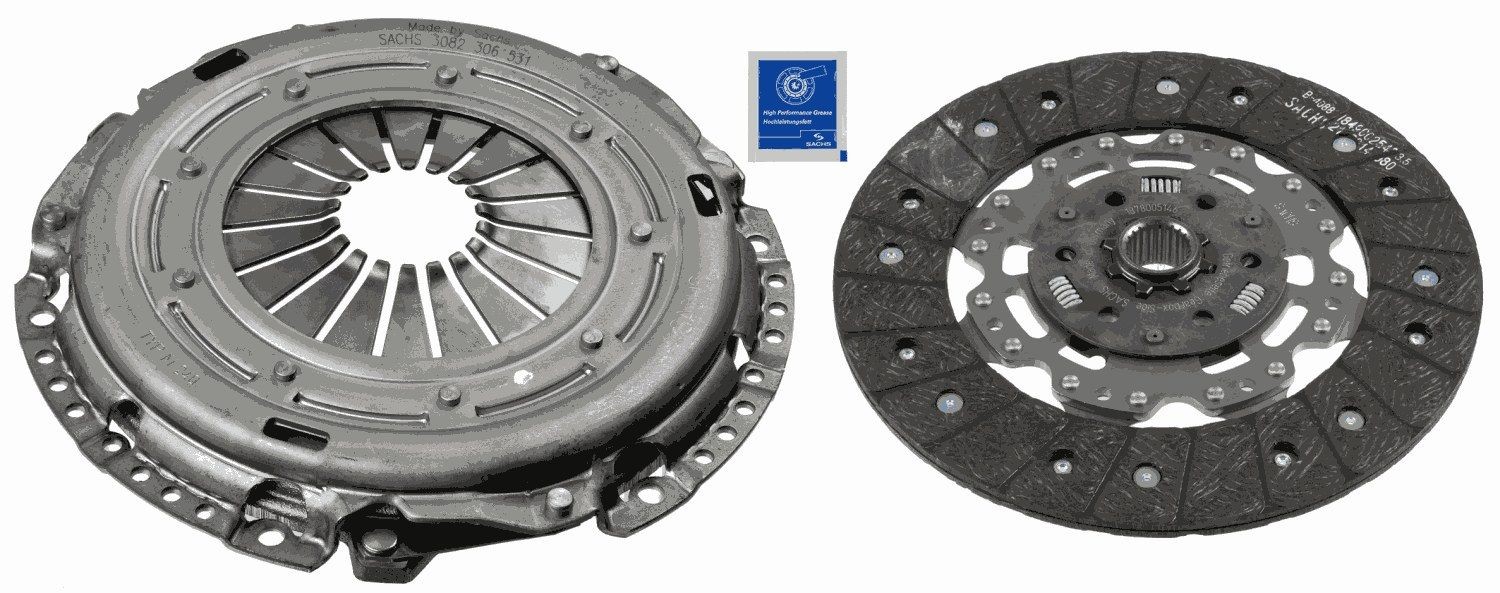 SACHS 3000 950 606: Sidurikomplekt ilma survelaagrita