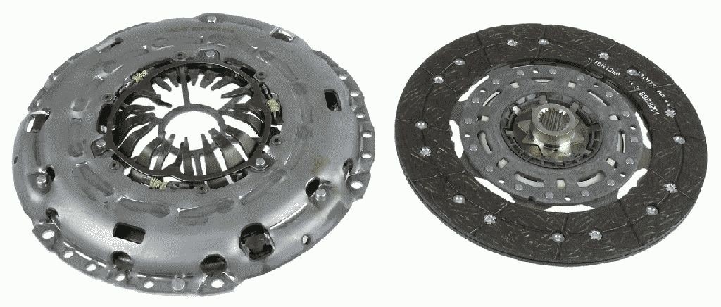 SACHS 3000 950 916: Kit ambreiaj fara rulment presiune XTend