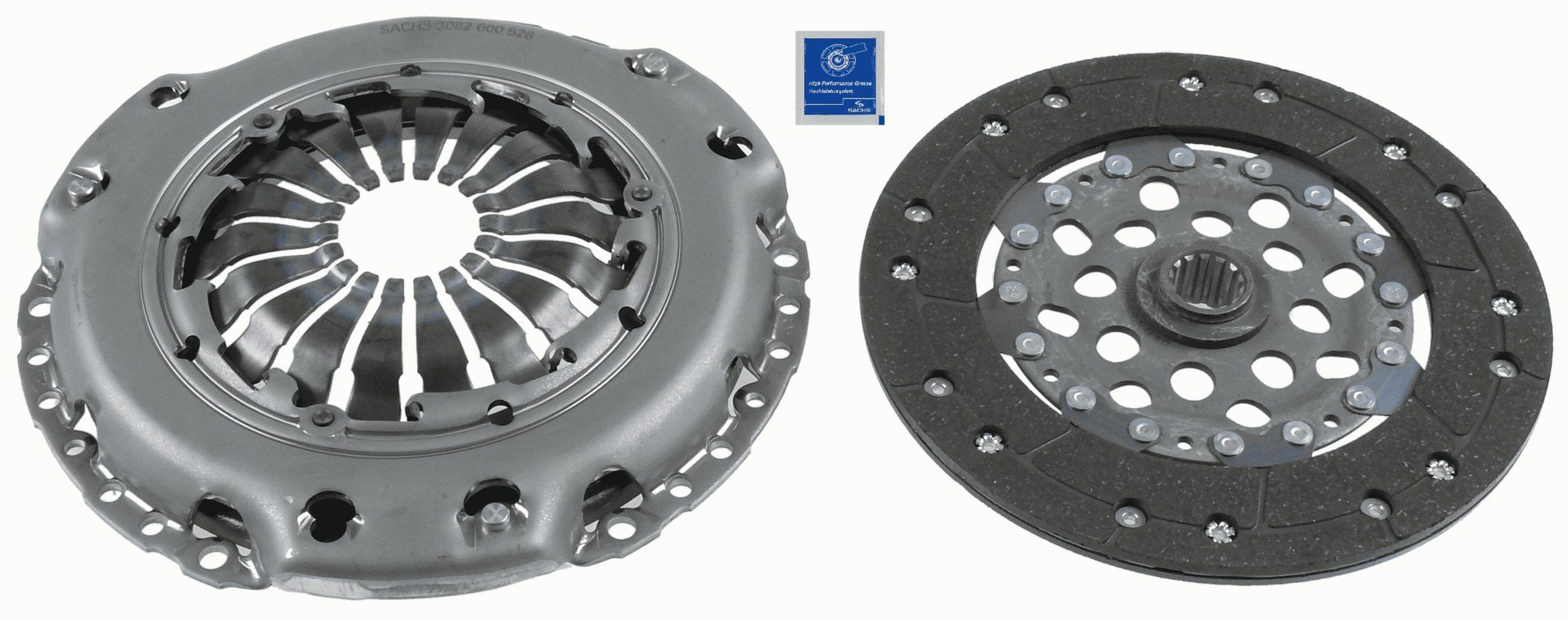SACHS 3000 951 264: Sidurikomplekt ilma survelaagrita