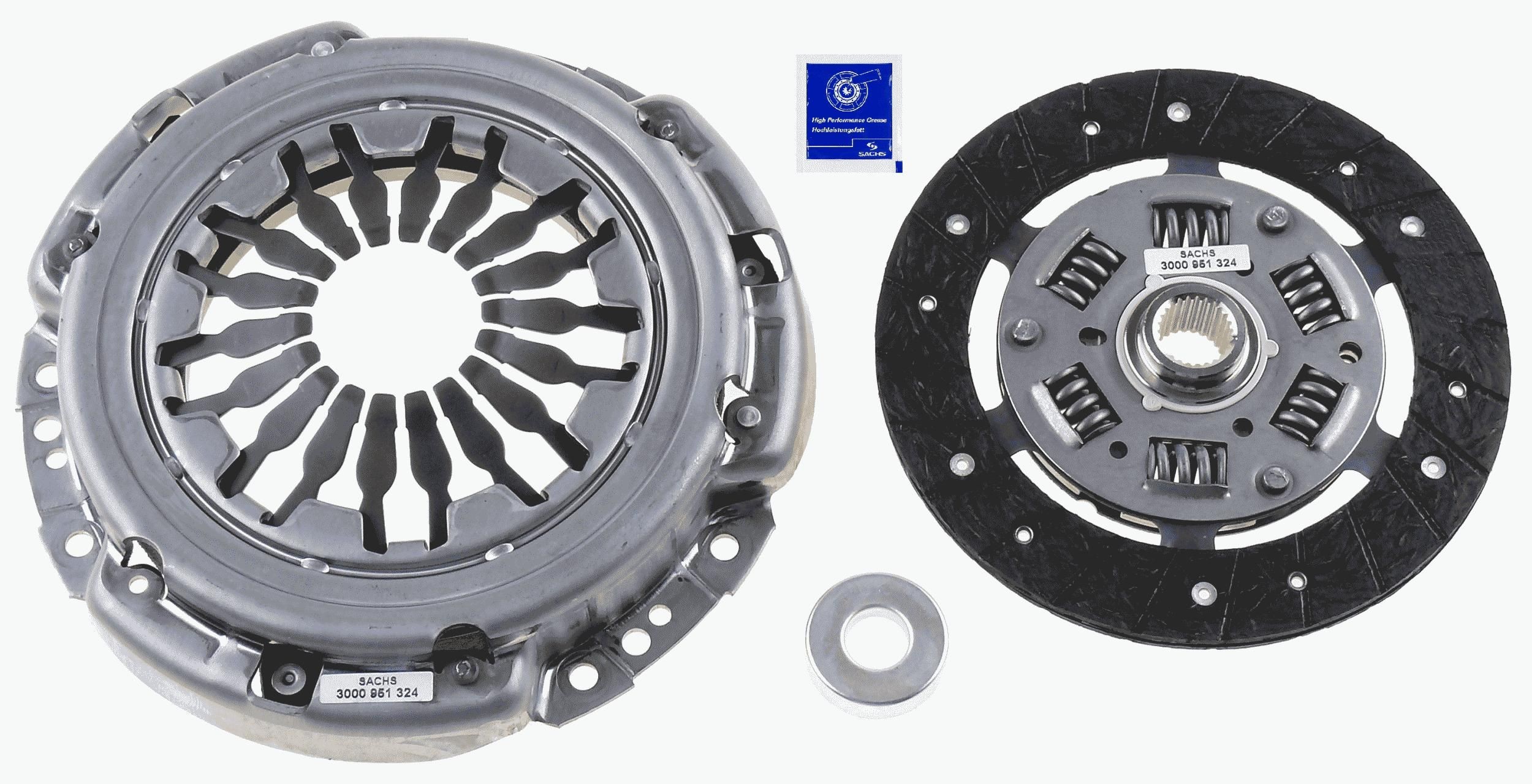 SACHS 3000 951 324: Sidurikomplekt ilma survelaagrita