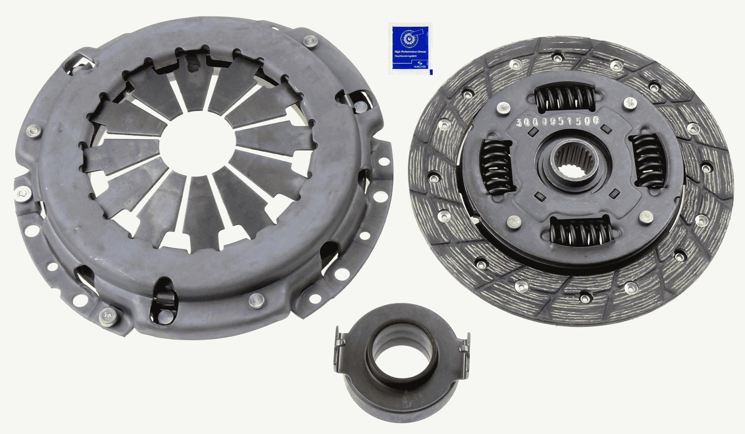 SACHS 3000 951 506: Sidurikomplekt