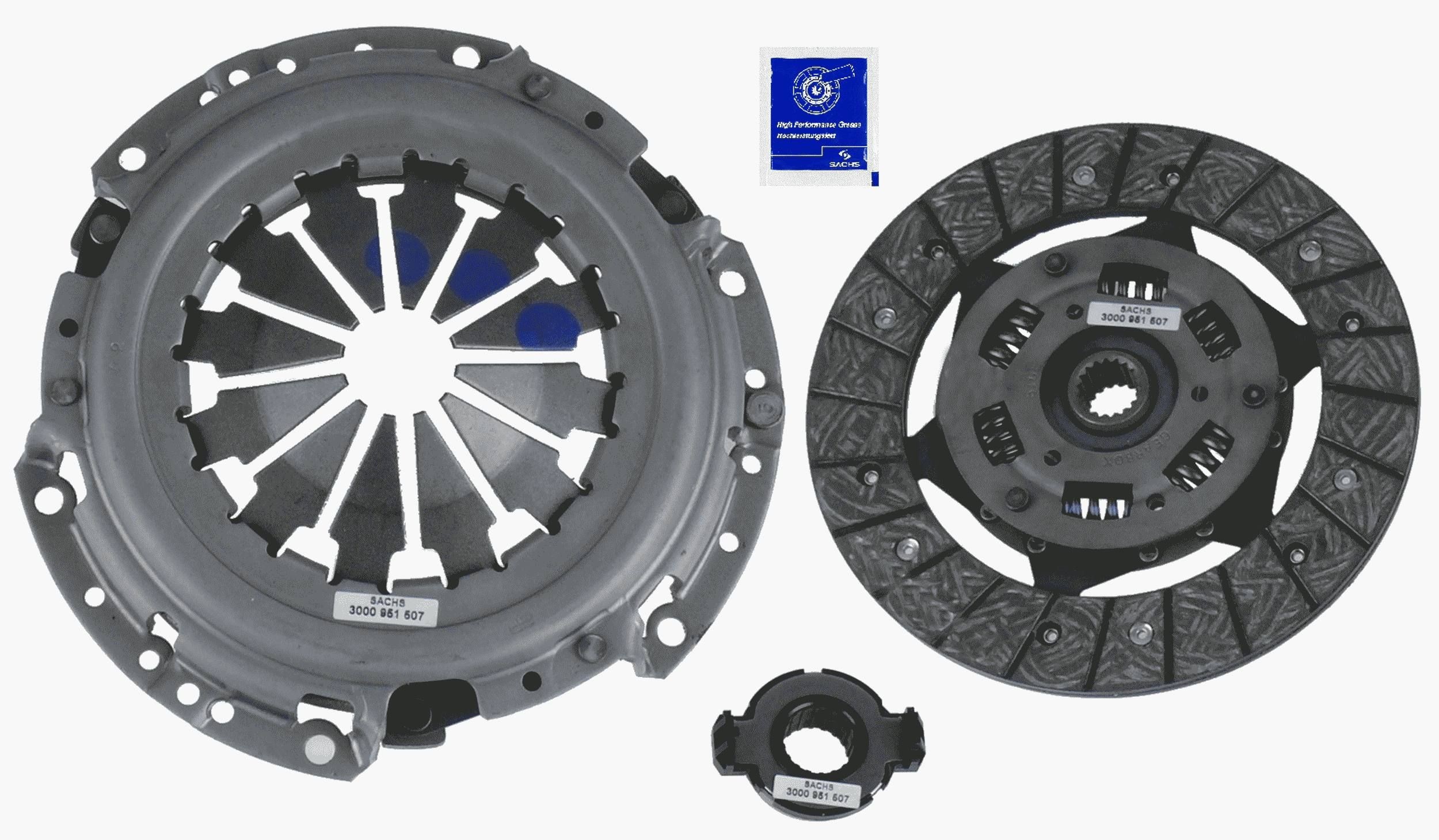 SACHS 3000 951 507: Sidurikomplekt