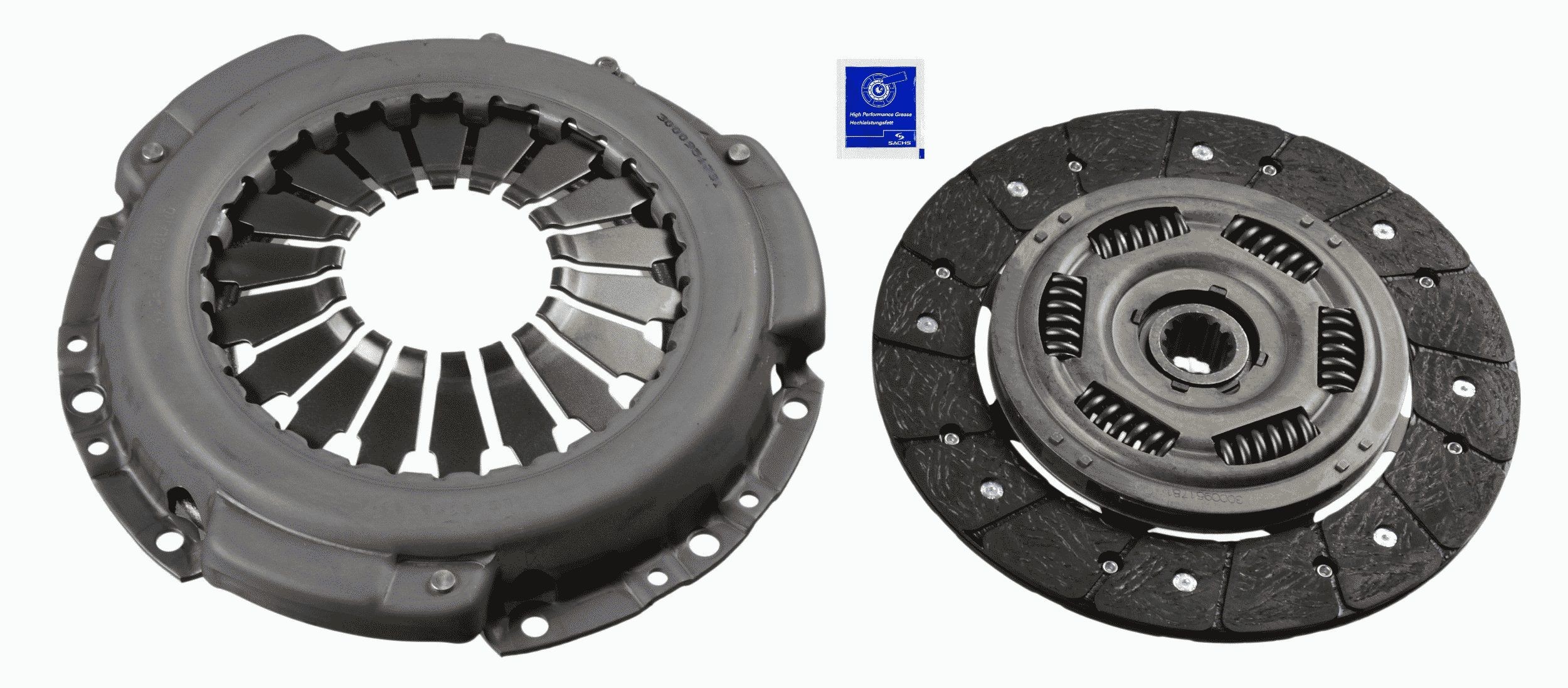 SACHS 3000 951 781: Kit d'embrayage sans butée de débrayage
