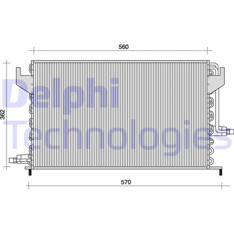 DELPHI TSP0225024: Kondensaator, kliimaseade 32mm