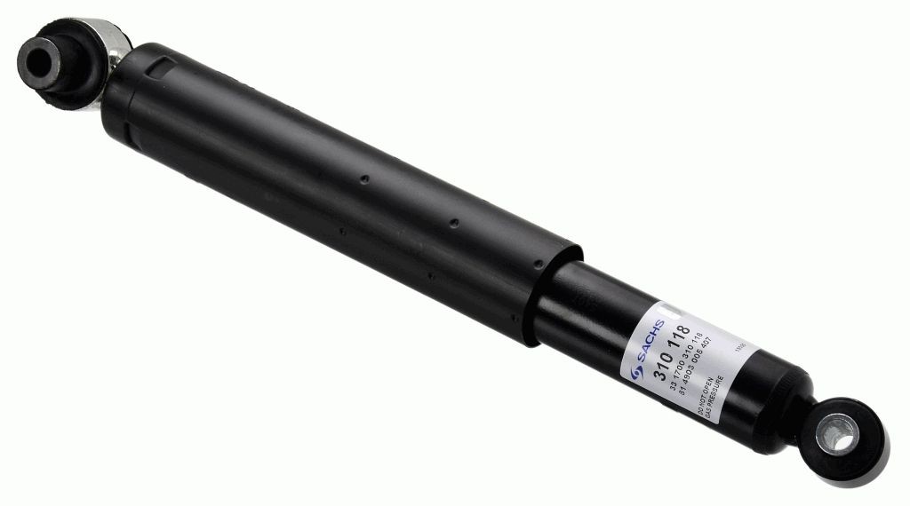 SACHS 310 118: Tlumič dobíjený plynem, Teleskopický tlumič