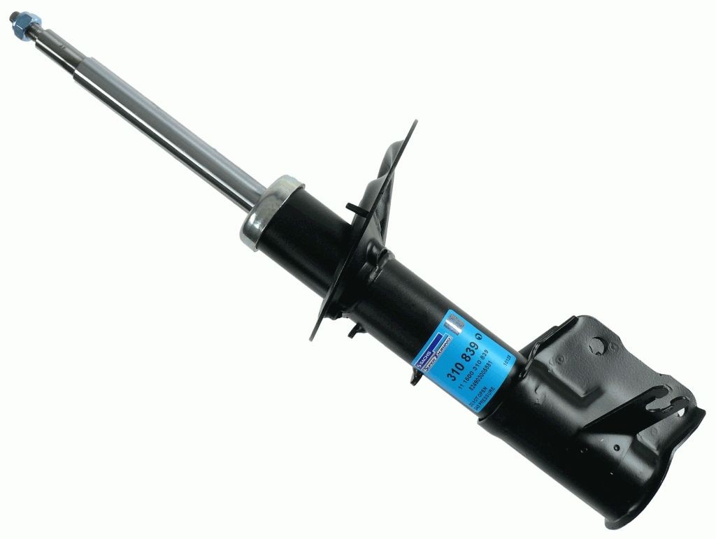 SACHS 310 839: Amort esisild vasakul, Gaasirõhk, Vedruamort