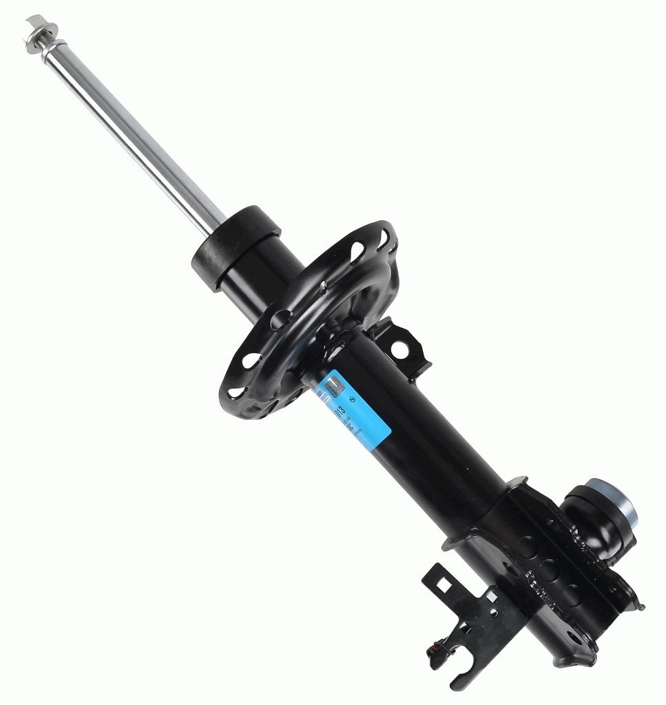 SACHS 312 013: Amortizor Axa fata stanga, presiune gas, Ansamblu amortizor-arc CDC