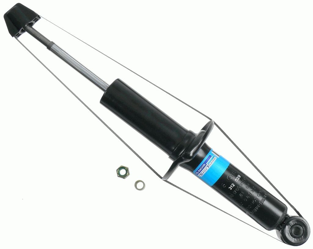 SACHS 312 029: Amort Gaasirõhk, Teleskoop-amort