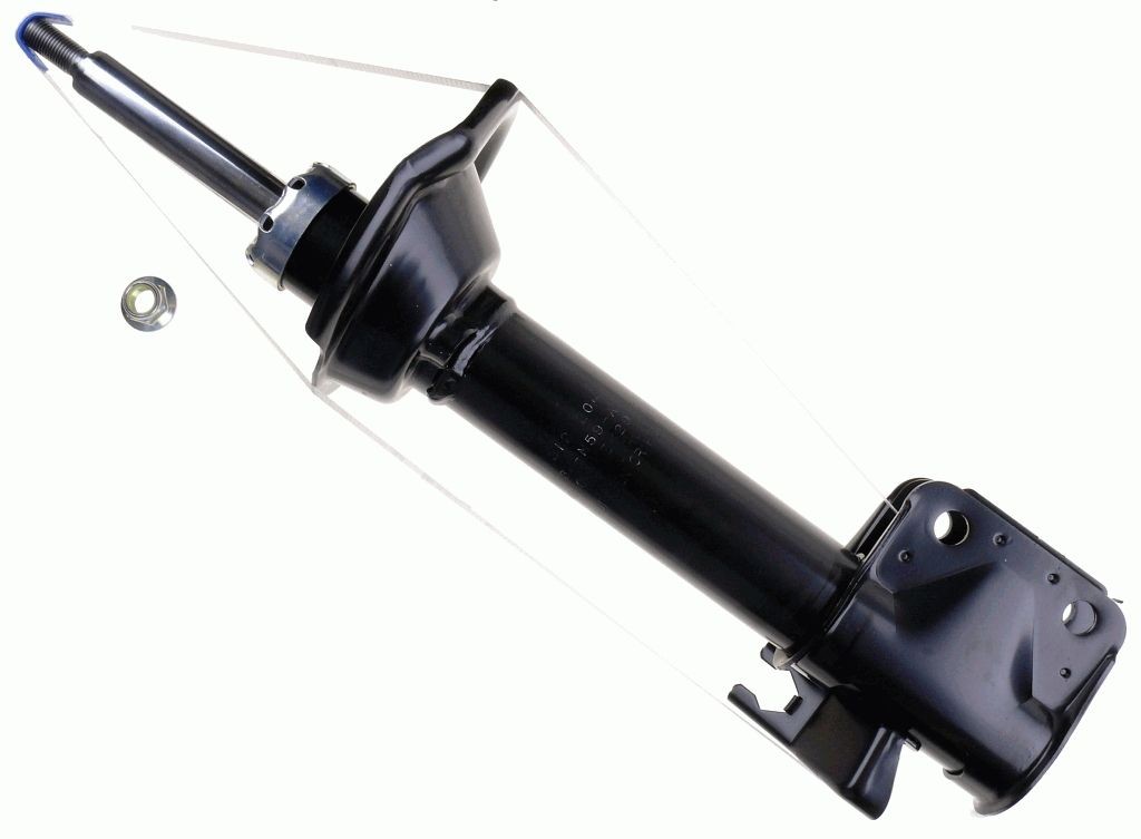 SACHS 312 204: Amort Tagasild vasakul, Gaasirõhk, Vedruamort