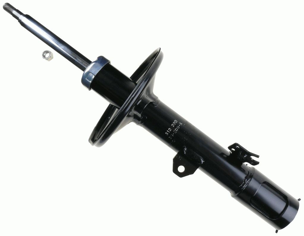 SACHS 312 220: Amort esisild vasakul, Gaasirõhk, Vedruamort Super Touring