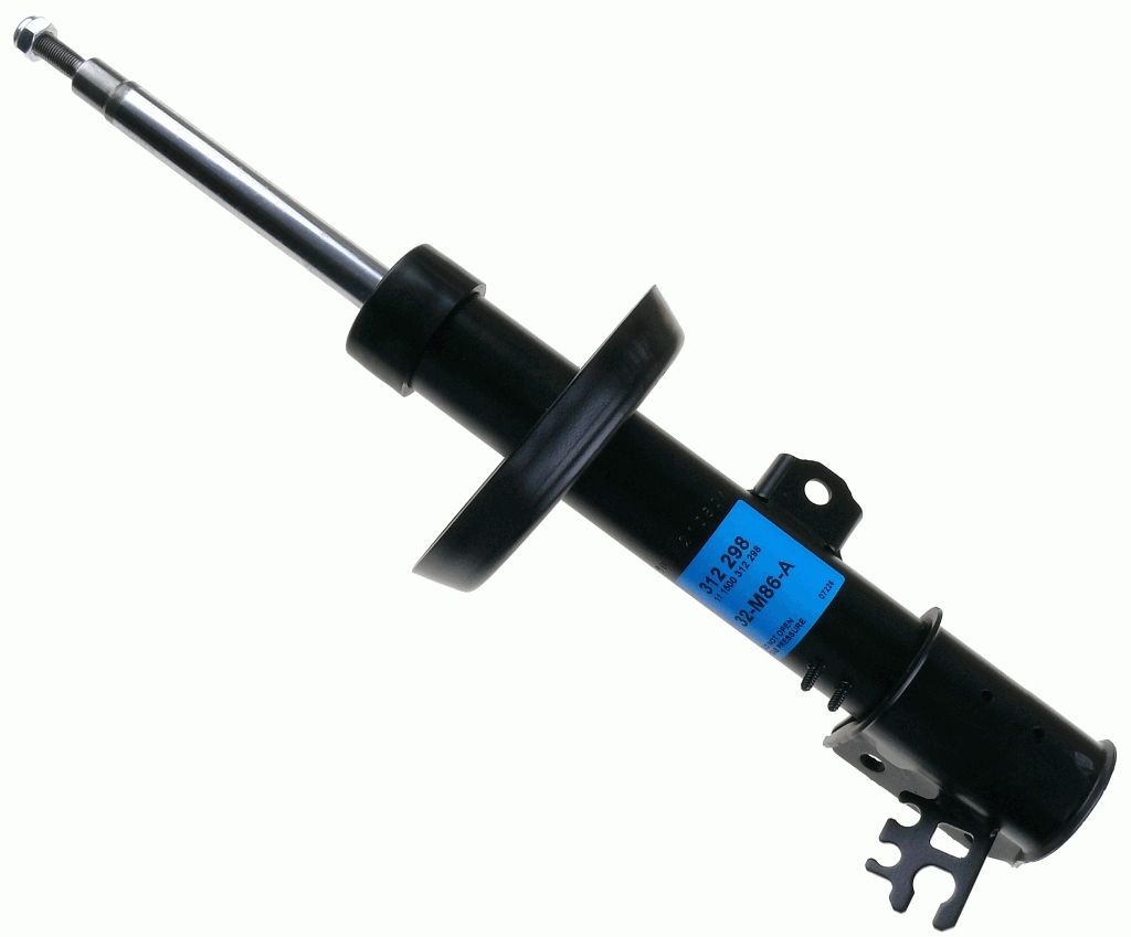 SACHS 312 298: Amort esisild paremal, Gaasirõhk, Vedruamort
