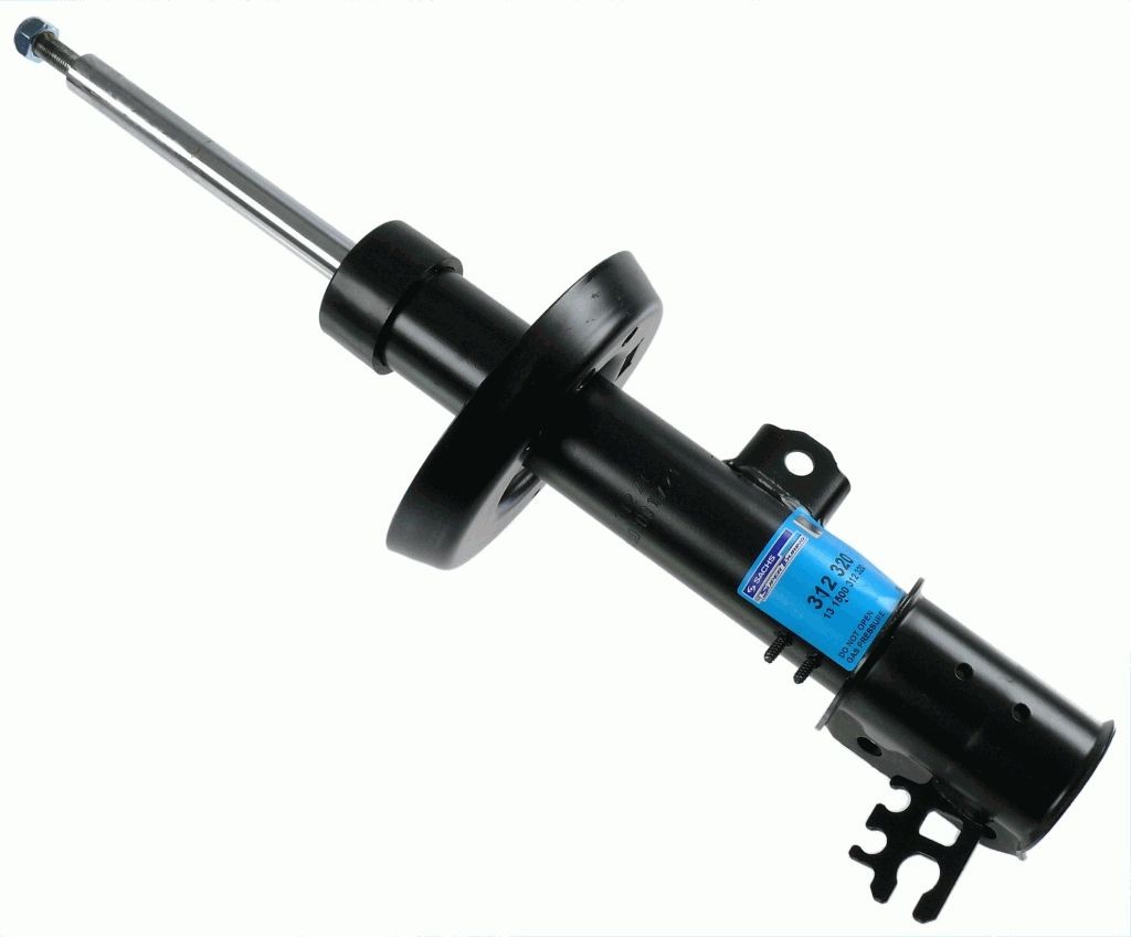 SACHS 312 320: Amort esisild paremal, Gaasirõhk, Vedruamort