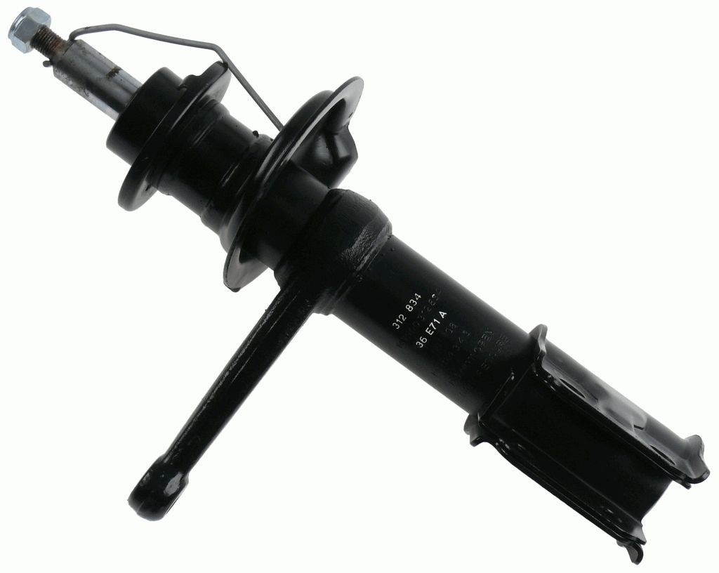 SACHS 312 834: Amort esisild vasakul, Gaasirõhk, Vedruamort