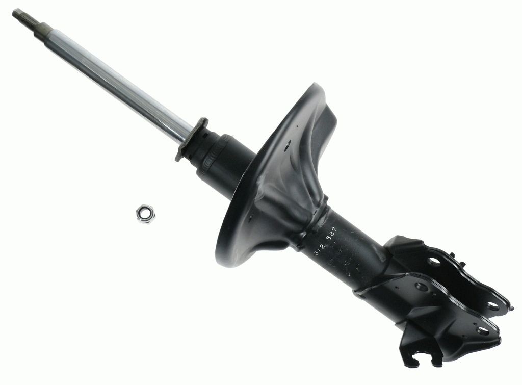 SACHS 312 887: Amort esisild vasakul, Gaasirõhk, Vedruamort