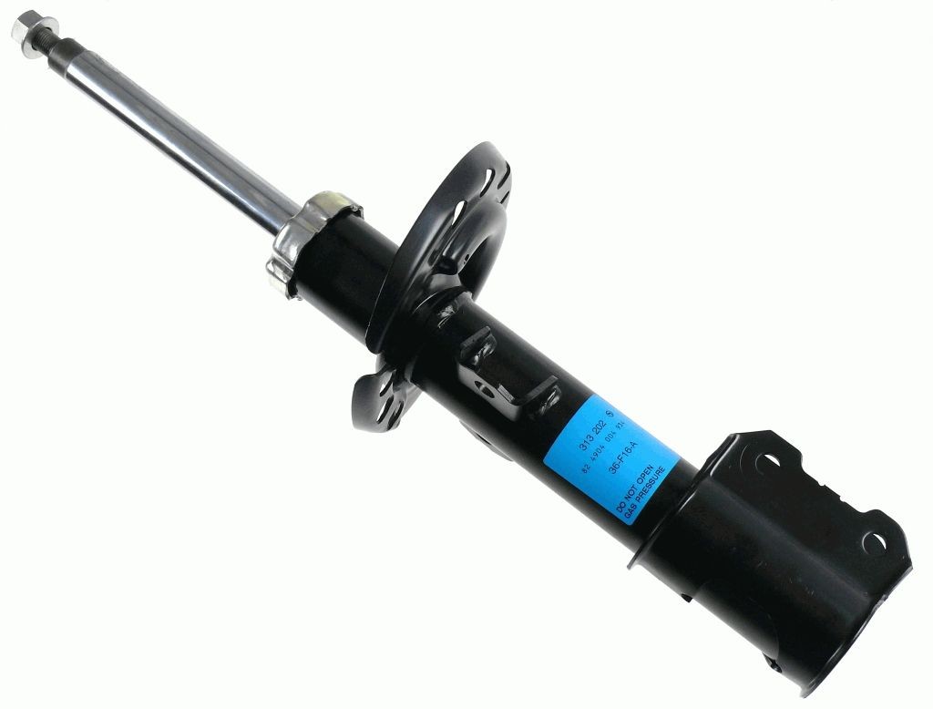 SACHS 313 202: Amort esisild vasakul, Gaasirõhk, Vedruamort