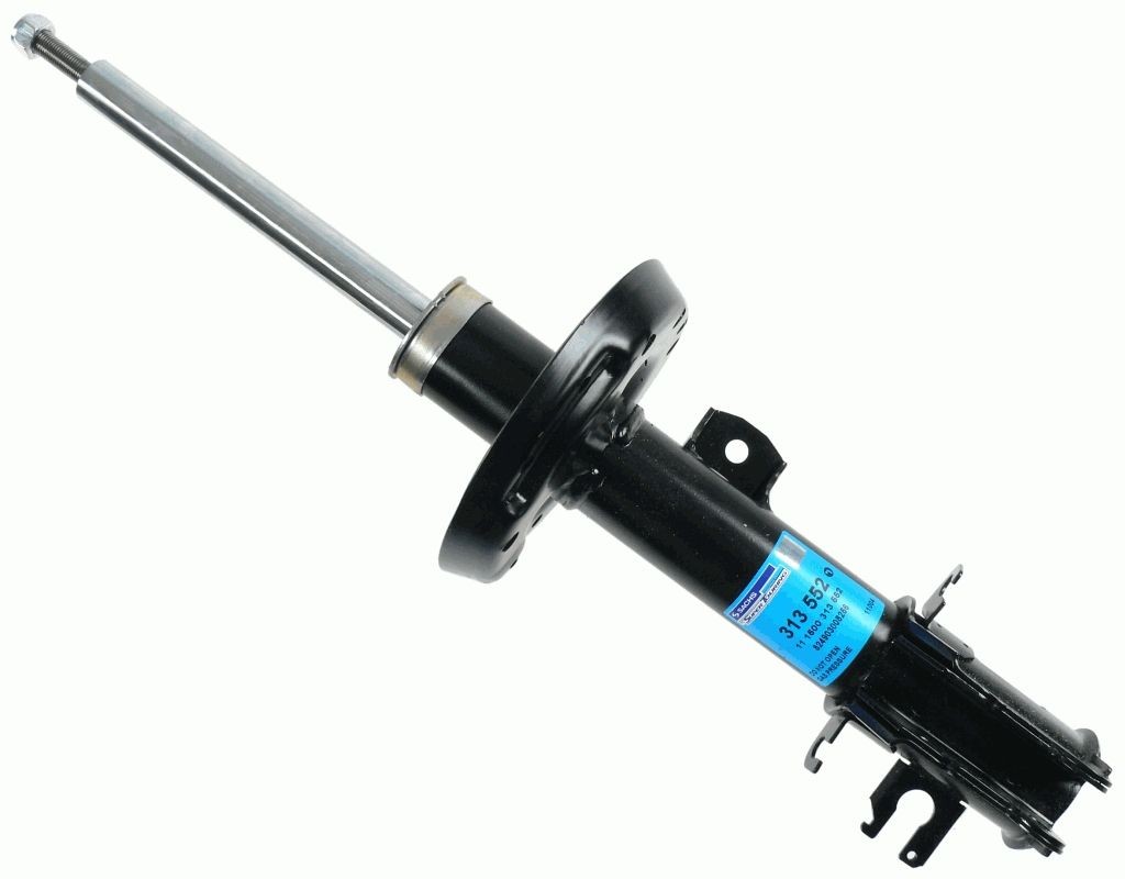 SACHS 313 552: Amort esisild vasakul, Gaasirõhk, Vedruamort