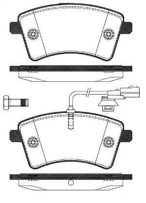 VAICO V46-0850: Piduriklotsid Esisild, Q+, original equipment manufacturer quality