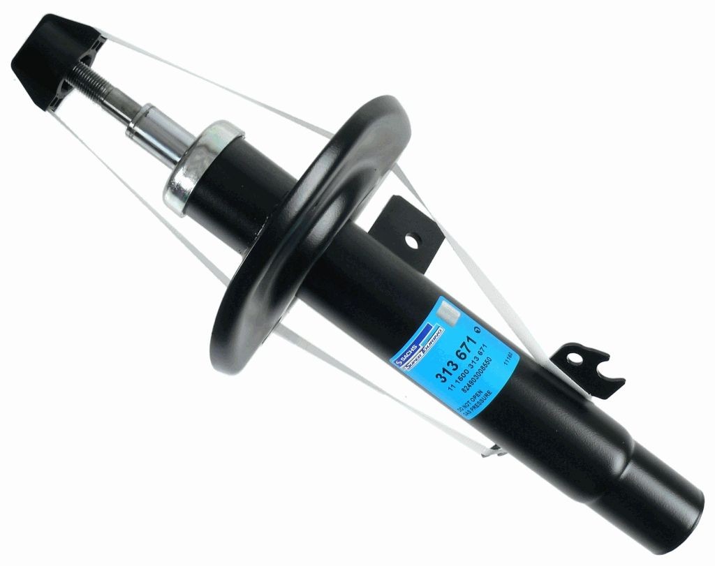 SACHS 313 671: Amort esisild vasakul, Gaasirõhk, Vedruamort