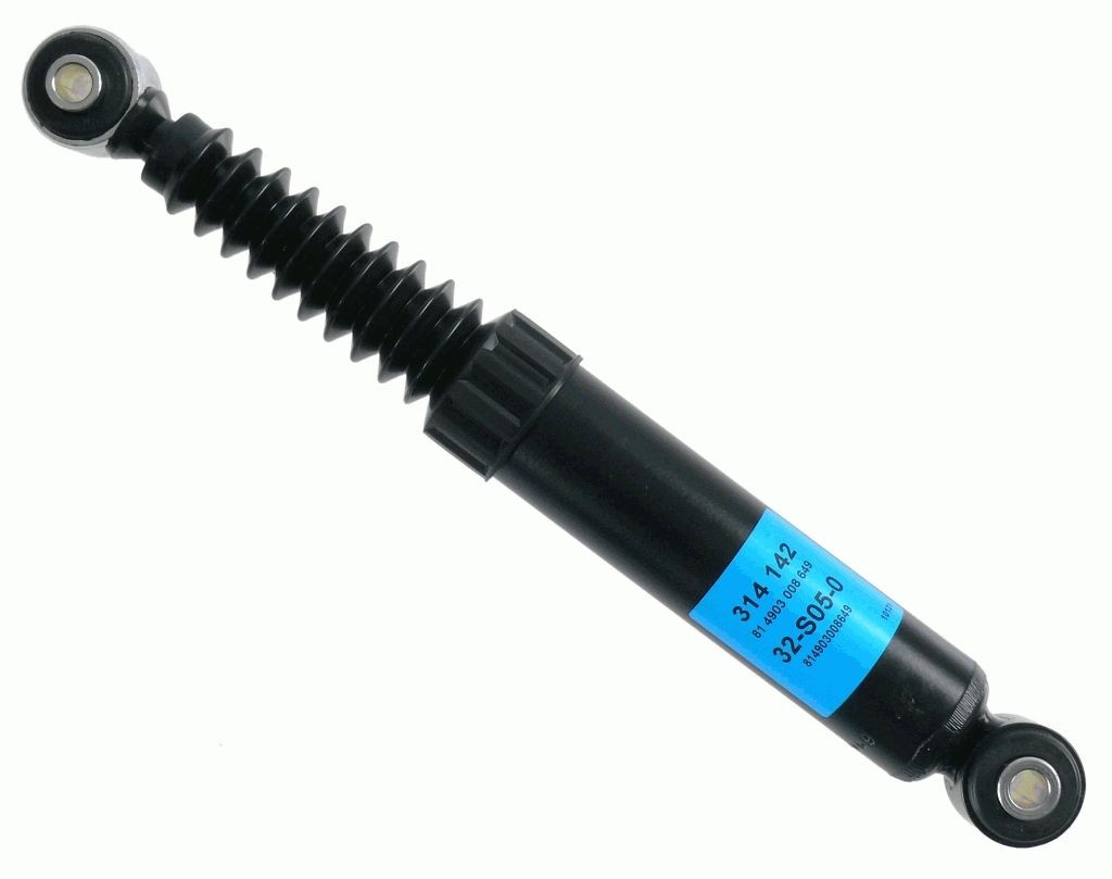 SACHS 314 142: Amortizor presiune ulei, Telescop - amortizor