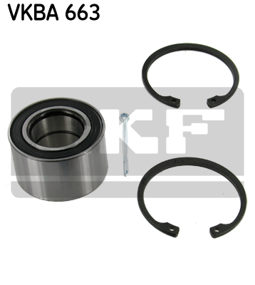 SKF VKBA 663: Juego de cojinete de rueda