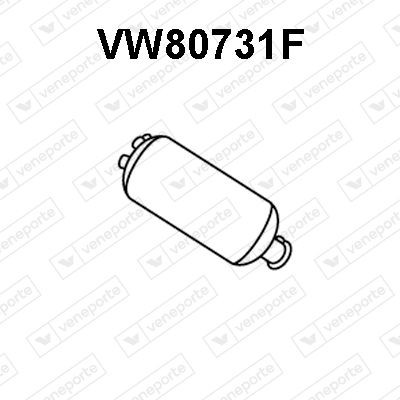 VENEPORTE VW80731F: Tahmafilter koos osadega