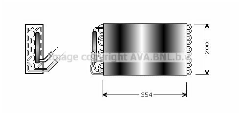 PRASCO VWA2343: Radiator, racire motor Aluminiu, plastic