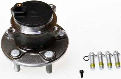 DENCKERMANN W413389: Hjullagersats med inbyggd ABS-sensor