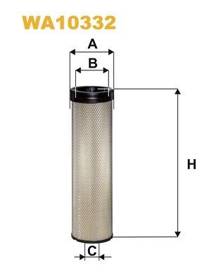 WIX FILTERS WA10332: Antrinis oro filtras
