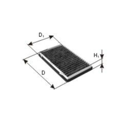 PZL Filters WA60394: Filtru, aer habitaclu Filtru de particule
