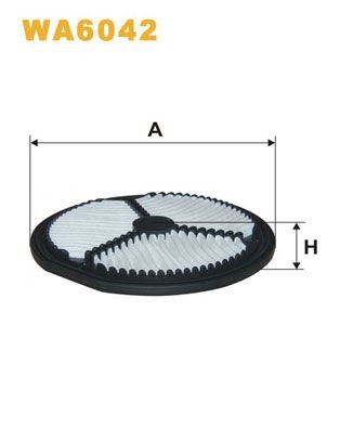WIX FILTERS WA6042: Õhufilter