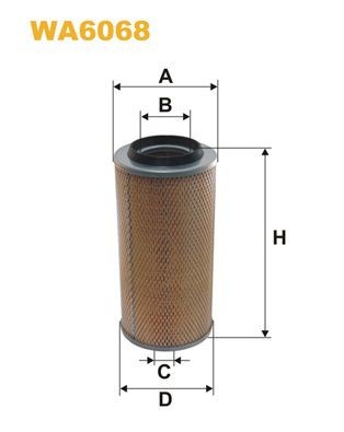 WIX FILTERS WA6068: Õhufilter
