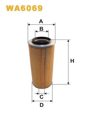 WIX FILTERS WA6069: Õhufilter