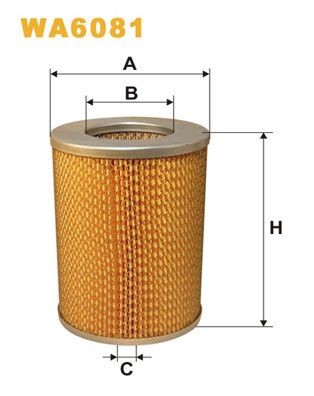 WIX FILTERS WA6081: Õhufilter