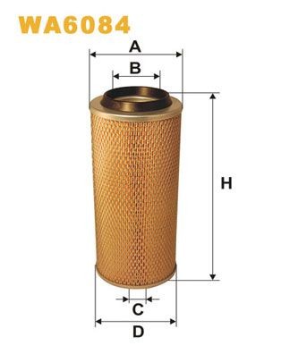 WIX FILTERS WA6084: Õhufilter