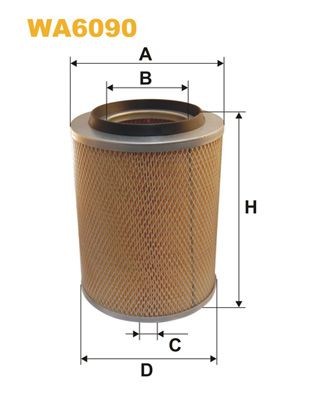 WIX FILTERS WA6090: Filtro aria