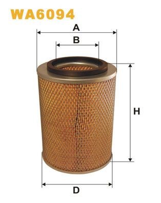 WIX FILTERS WA6094: Õhufilter