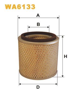 WIX FILTERS WA6133: Õhufilter