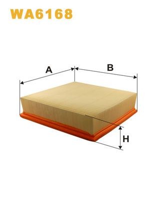 WIX FILTERS WA6168: Õhufilter