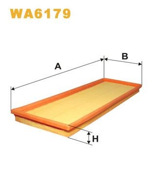 WIX FILTERS WA6179: Õhufilter