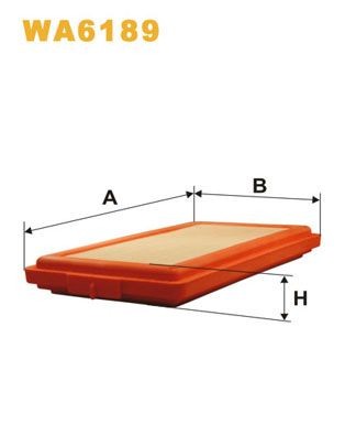WIX FILTERS WA6189: Oro filtras