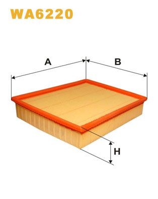 WIX FILTERS WA6220: Õhufilter