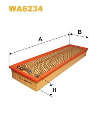 WIX FILTERS WA6234: Φίλτρο αέρα