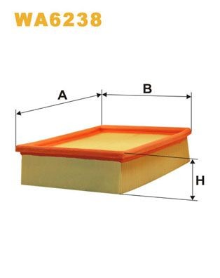 WIX FILTERS WA6238: Luftfilter