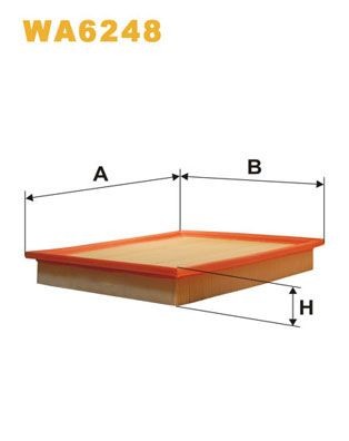 WIX FILTERS WA6248: Õhufilter
