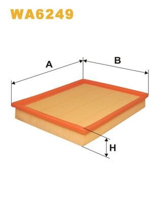 WIX FILTERS WA6249: Filtro aria