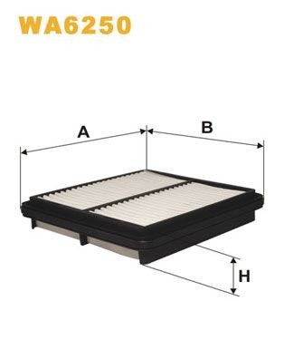 WIX FILTERS WA6250: Õhufilter