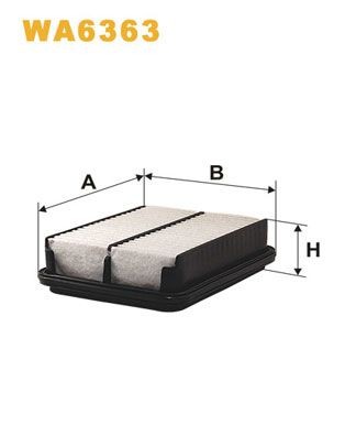 WIX FILTERS WA6287: Õhufilter