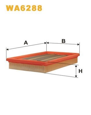 WIX FILTERS WA6288: Õhufilter