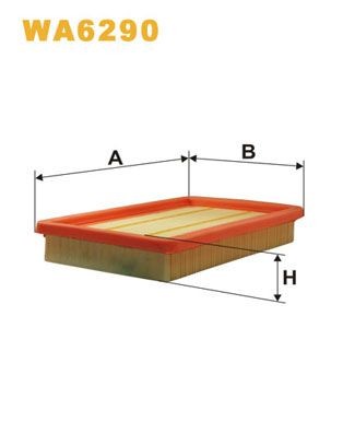 WIX FILTERS WA6290: Õhufilter