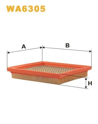 WIX FILTERS WA6305: Õhufilter